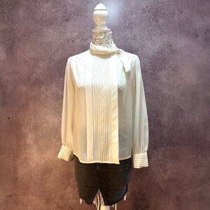 Josephine Pussybow Sheer Blouse